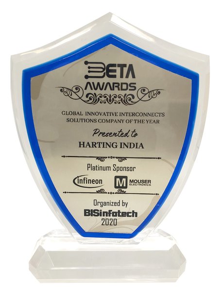 HARTING India awarded as Best Connector Company”  Focus on India as a key future market